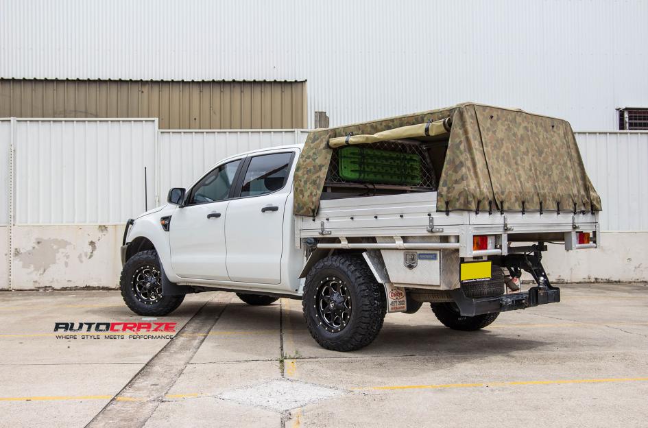 FORD RANGER BOOST GLOSS BLACK MILLED ACCENTS